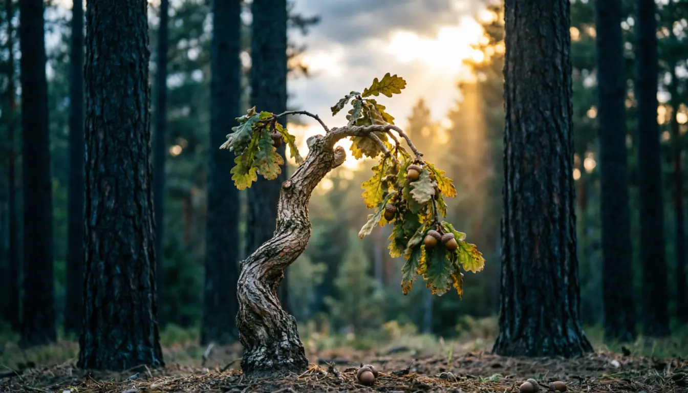 El Árbol que Quiso Ser Otro — Autenticidad y Comparación · Fredy Serna Mejía · KENSHO®